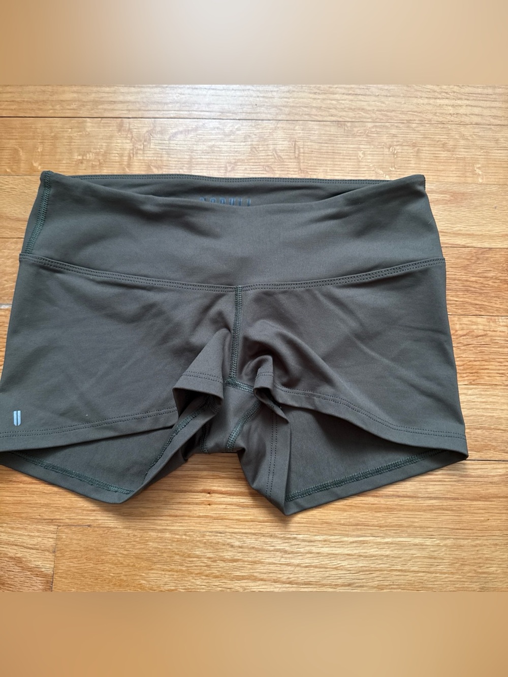 NOBULL Women'sโ Dark heathered Green Athletic Shorts